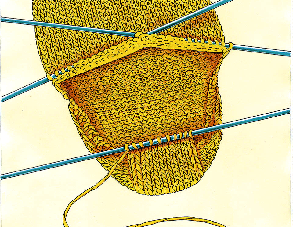 Носки вязание спицами пошагово. Вязание спицами носки пятка. Круглая пятка спицами. Пятка носка спицами. Пятка на носке спицами.