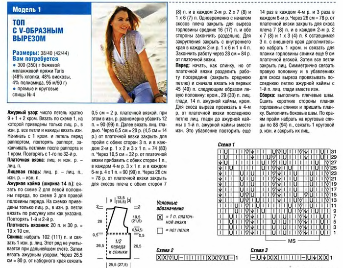 Женский вязаный жилет спицами модели и схемы